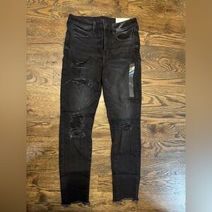 American Eagle Outfitters High Rise Black Jeans